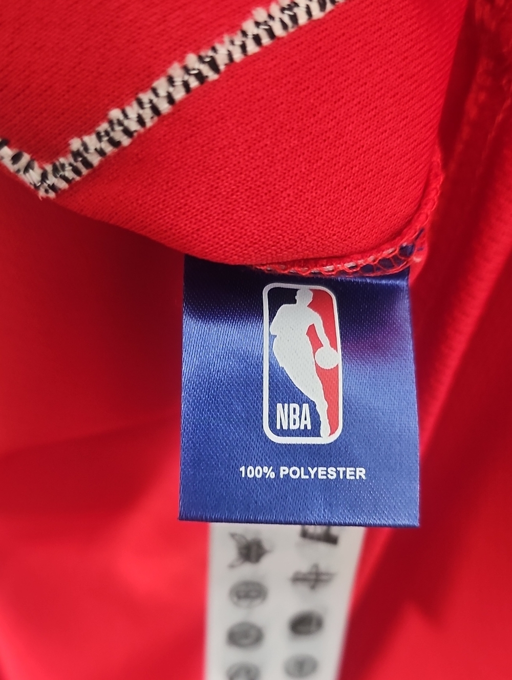 Ultra Game Houston Rockets Red Jersey. - Picture 8 of 8